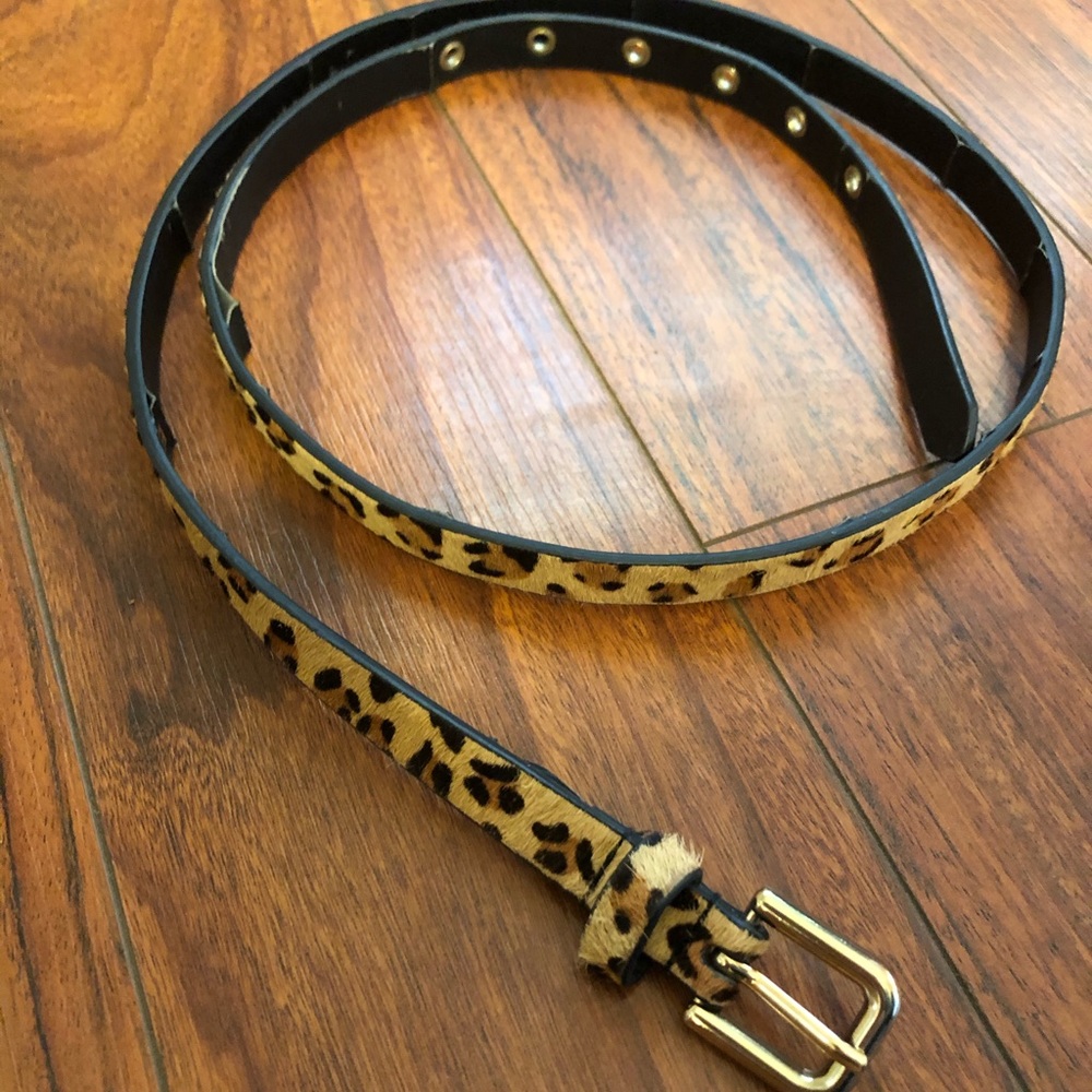 Express Animal print belt